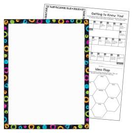 Blank Color Harmony Learning Chart, 17" x 22"