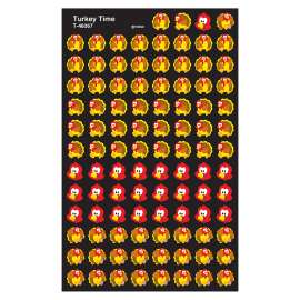 Turkey Time superShapes Stickers, 800 ct