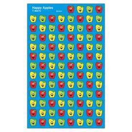 Happy Apples superShapes Stickers, 800 ct