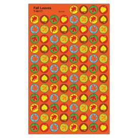 Fall Leaves superSpots® Stickers, 800 ct