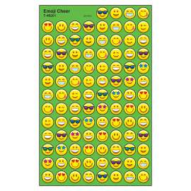 Emoji Cheer superSpots® Stickers, 800 ct
