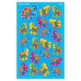 Terrific Turtles superShapes Stickers-Large, 168 ct