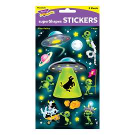 Alien Antics Large superShapes Stickers, 80 ct.