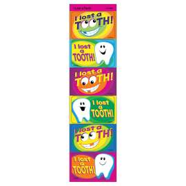 I Lost a Tooth Large Applause STICKERS®, 30 ct.