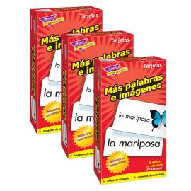 MГЎs palabras e imГЎgenes (SP) Skill Drill Flash Cards, 3 Packs