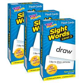Sight Words В– Level 3 Skill Drill Flash Cards, 3 Packs