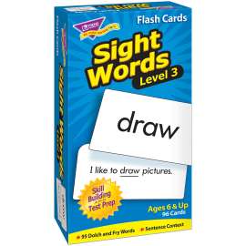 Sight Words В– Level 3 Skill Drill Flash Cards