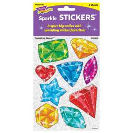 Sparkling Gemz! Large Sparkle Stickers®, 18 ct.