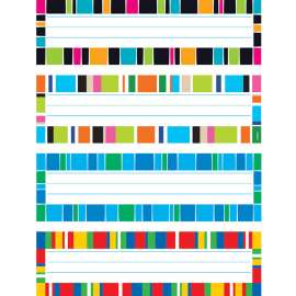 Stripe-tacular Desk Toppers® Name Plates Var. Pk., 32 ct