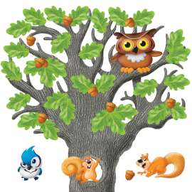 Big Oak Tree Bulletin Board Set