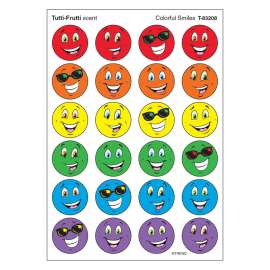 Colorful Smiles/Tutti-Frutti Stinky Stickers®, 96 ct.