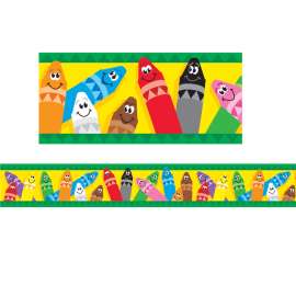 Colorful Crayons Bolder Borders®, 35.75'