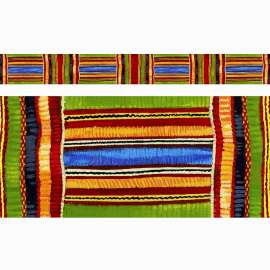 Kente Cloth Bolder Borders®, 35.75'
