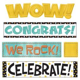I love Metal WipeOff Celebration Signs Mini Bulletin Board Set