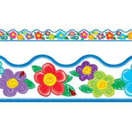 Crayon Flowers Terrific Trimmers®, 39 ft