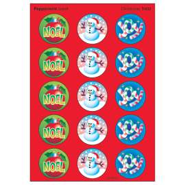 Christmas/Peppermint Stinky Stickers®, 60 ct.