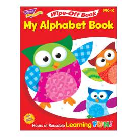 My Alphabet Book Owl-Stars!® Wipe-Off® Book, 28 pgs