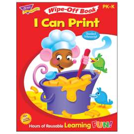 I Can Print Standard Manuscript Wipe-Off® Book, 28 pgs