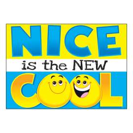 NICE is the NEW COOL ARGUS Poster, 13.375" x 19"