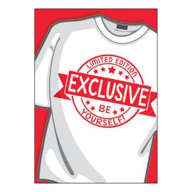 LIMITED EDITION BE YOURSELF! ARGUS Poster, 13.375" x 19"