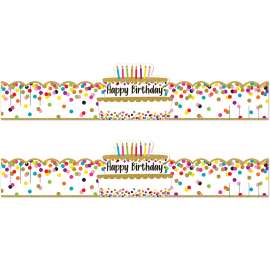 Confetti Happy Birthday Crowns, 30 Per Pack, 2 Packs