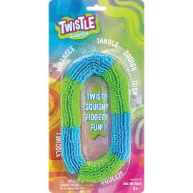 Twistle Squish, Aqua & Lime
