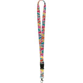 Tropical Punch Pineapples Lanyard