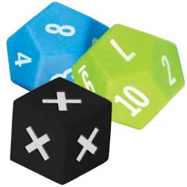 Multiplication Dice, Pack of 3