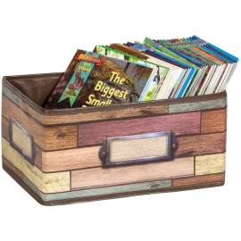 Reclaimed Wood Small Storage Bin