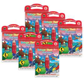 Things That Go Water Reveal Book, 6 Sets