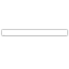White Straight Border Trim, 35 Feet