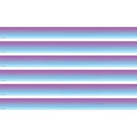 Purple and Blue Color Wash Straight Border Trim, 35 Feet Per Pack, 6 Packs