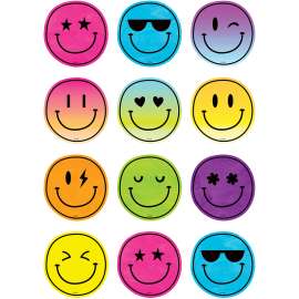 Brights 4Ever Smiley Faces Mini Accents, 36 Per Pack, 6 Packs