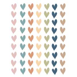 Everyone is Welcome Hearts Mini Stickers, Pack of 378