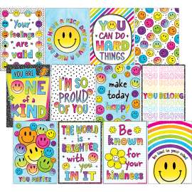 Brights 4Ever Positive Sayings Small Poster Pack, Pack of 12