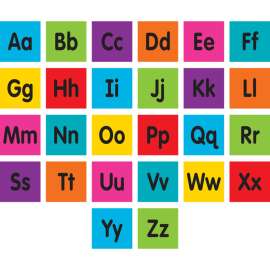 Spot On® Alphabet Carpet Markers, 4"
