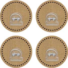Clingy Thingies® Clips, Burlap Design