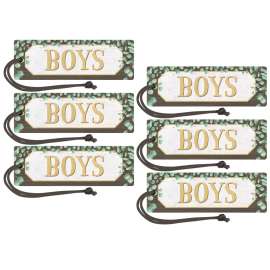 Eucalyptus Magnetic Boys Pass, Pack of 6