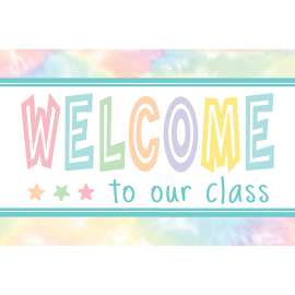 Pastel Pop Welcome Postcards, Pack of 30