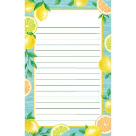 Lemon Zest Notepad, 50 Sheets, 5.25" x 8.5"