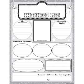 Who Inspires Me? Poster Pack, Pack of 32