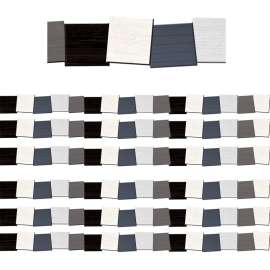 Modern Farmhouse Block Die-Cut Border Trim, 35 Feet, 6 Packs