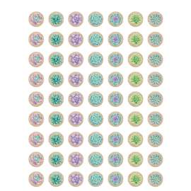 Rustic Bloom Succulents Mini Stickers, Pack of 378