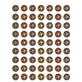 Travel the Map Airplanes Mini Stickers, Pack of 378
