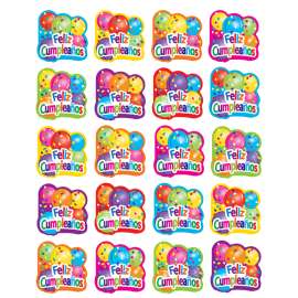 Feliz CumpleaГ±os Stickers, Pack of 120