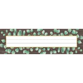 Eucalyptus Flat Name Plates, Pack of 36