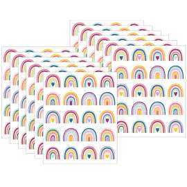 Oh Happy Day Rainbows Stickers, 12 Packs