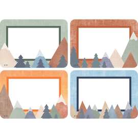 Moving Mountains Name Tags/Labels Multi-Pack, 36 Per Pack, 6 Packs