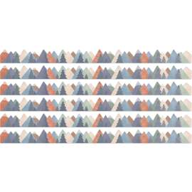Moving Mountains Die-Cut Border Trim, 35 Feet Per Pack, 6 Packs