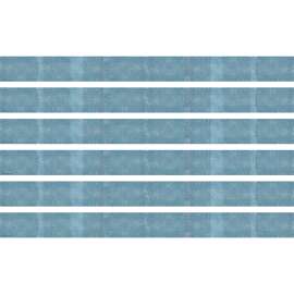 Moving Mountains Blue Straight Border Trim, 35 Feet Per Pack, 6 Packs
